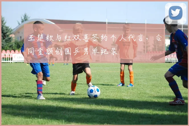 王楚钦与红双喜签约个人代言,合同金额创国乒男单纪录
